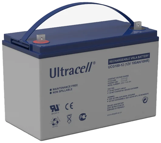 Batterie Solaire Gel Ultracell 100Ah 12V UCG100-12