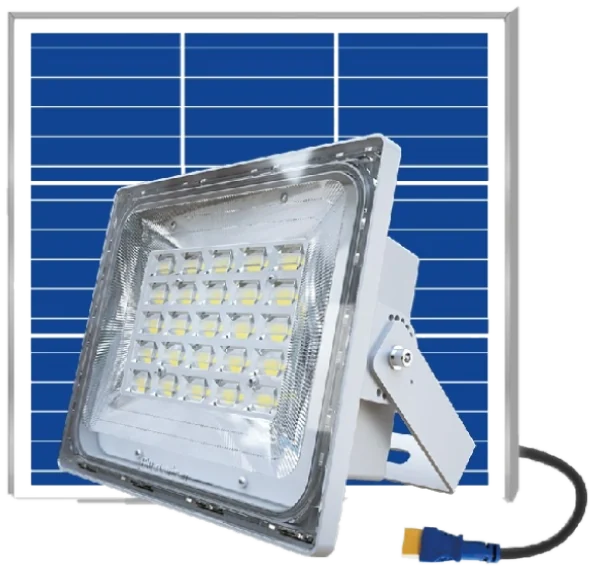 Projecteur à LED solaire  Bleu Carbone 100W Wawa Light 5.0 à haute luminosité de l′éclairage extérieur