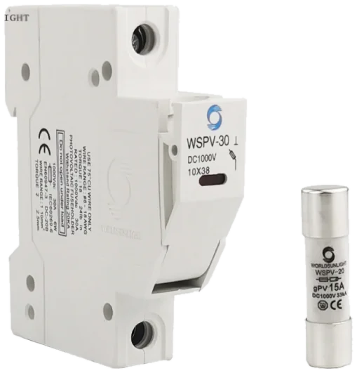 Fusible et porte fusible 16 A WORLDSUNLIGHT
