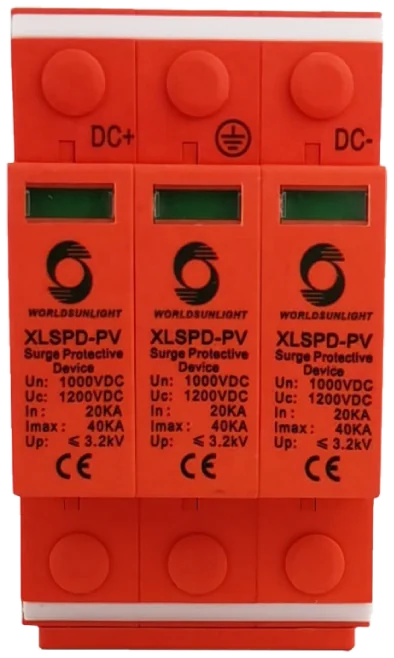 Parafoudre DC 4Pole 1000V WORLD SUN LIGHT