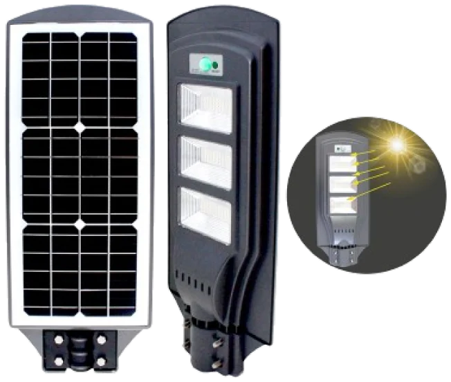 Lampadaire solaire LED 300W