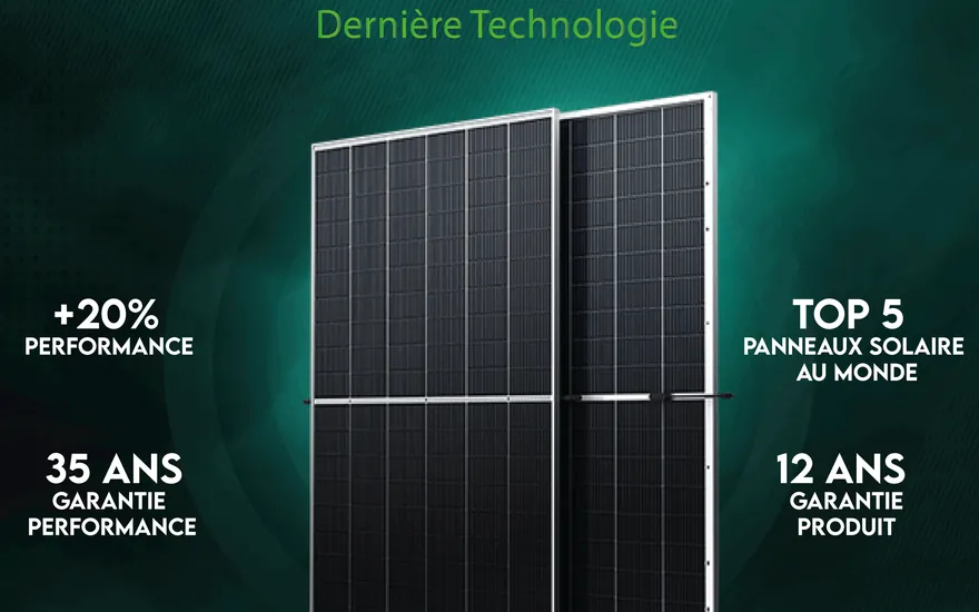 Panneaux solaires bifaciaux