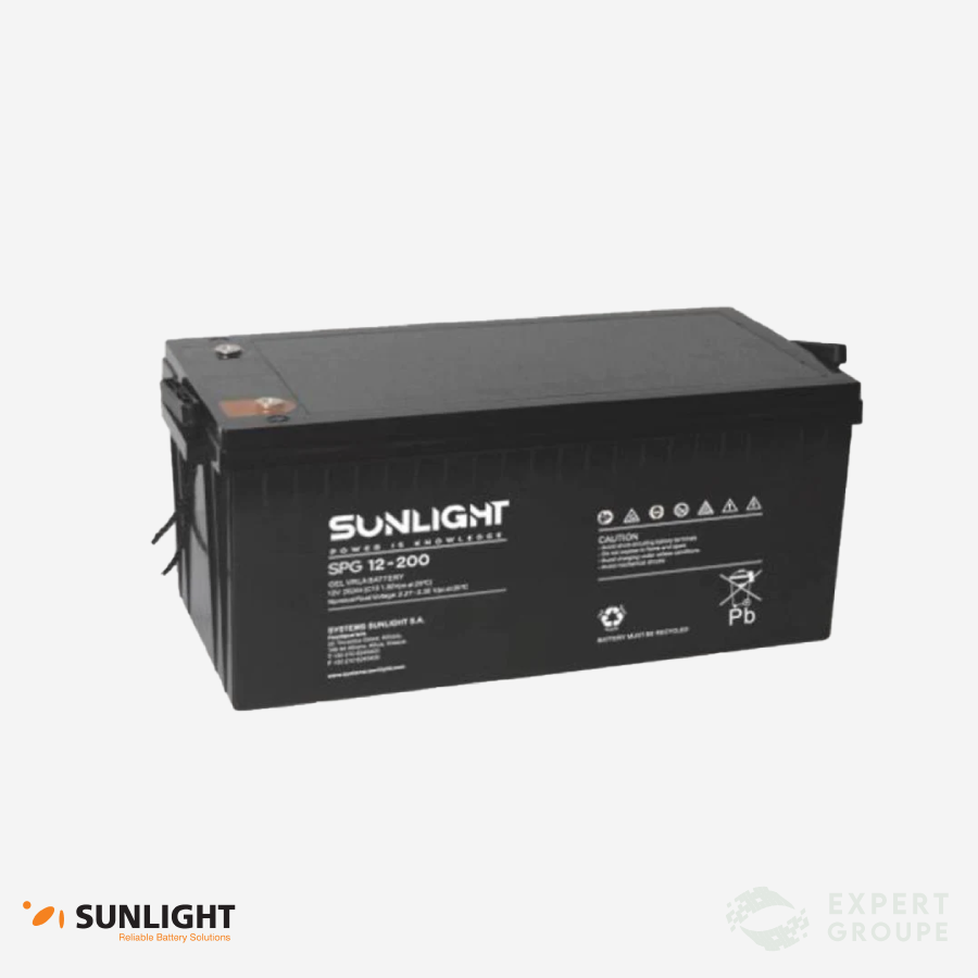 Batterie-solaire-Sunlight-200-ah-maroc-afrique-marrakech-rabat-fes-tanger-agadir-fes-kelaa-casablanca-laayoune-essaouira-safi-eljadida